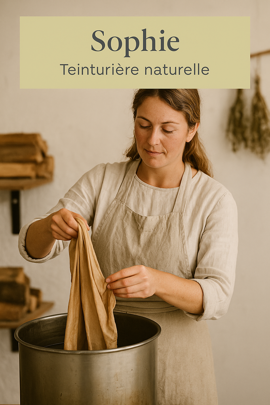 Sophie - Teinturière naturelle